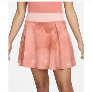 Nike DH2465 Dri-Fit Tie Dye  Golf Skirt Skort Orange